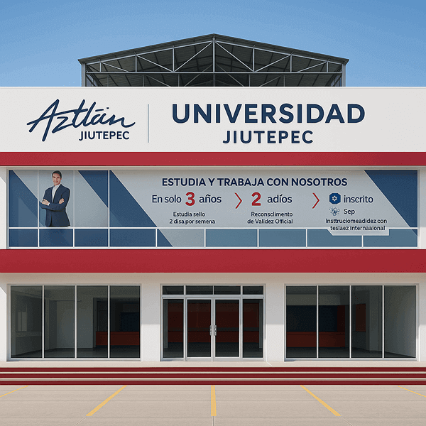 Estudia en Universidad Aztlan Jiutepec