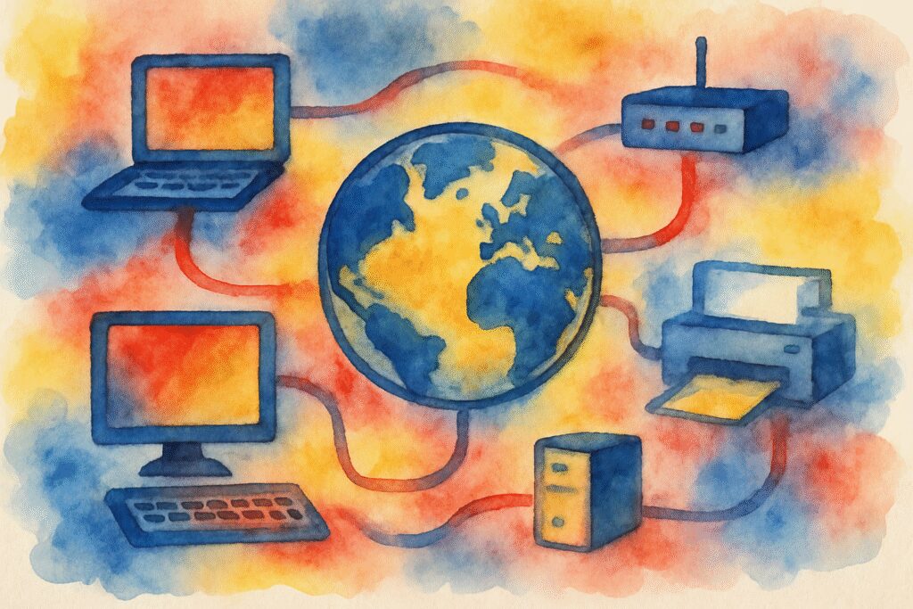 Redes de Computadoras: Conectando el Mundo a Través de la Tecnología