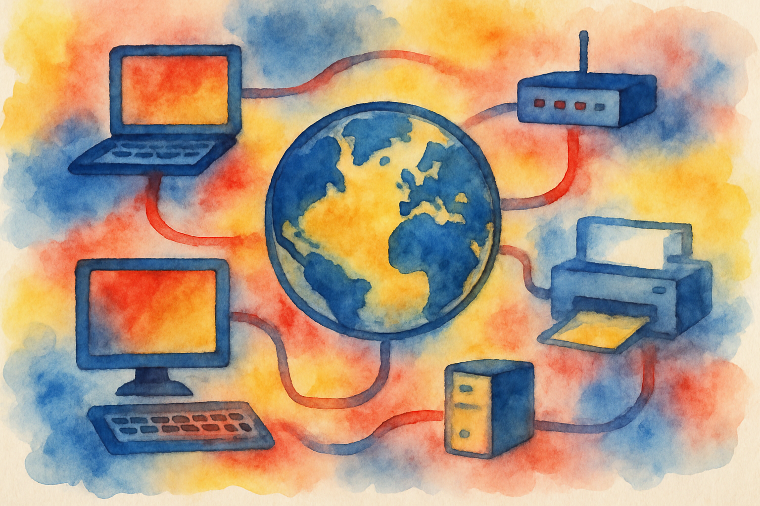 Redes de Computadoras: Conectando el Mundo a Través de la Tecnología
