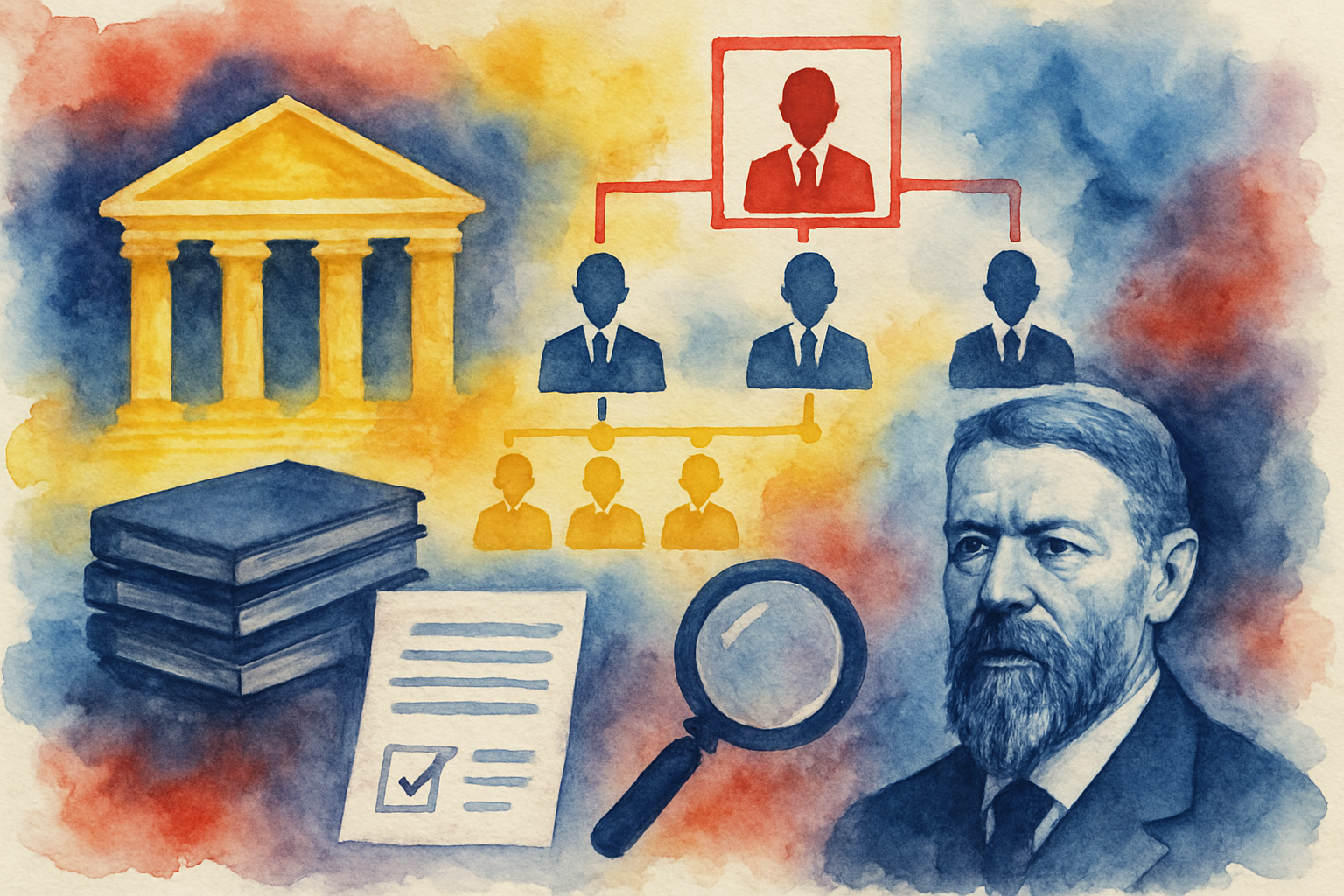 Burocracia según Max Weber: Un Análisis de su Estructura y Eficiencia