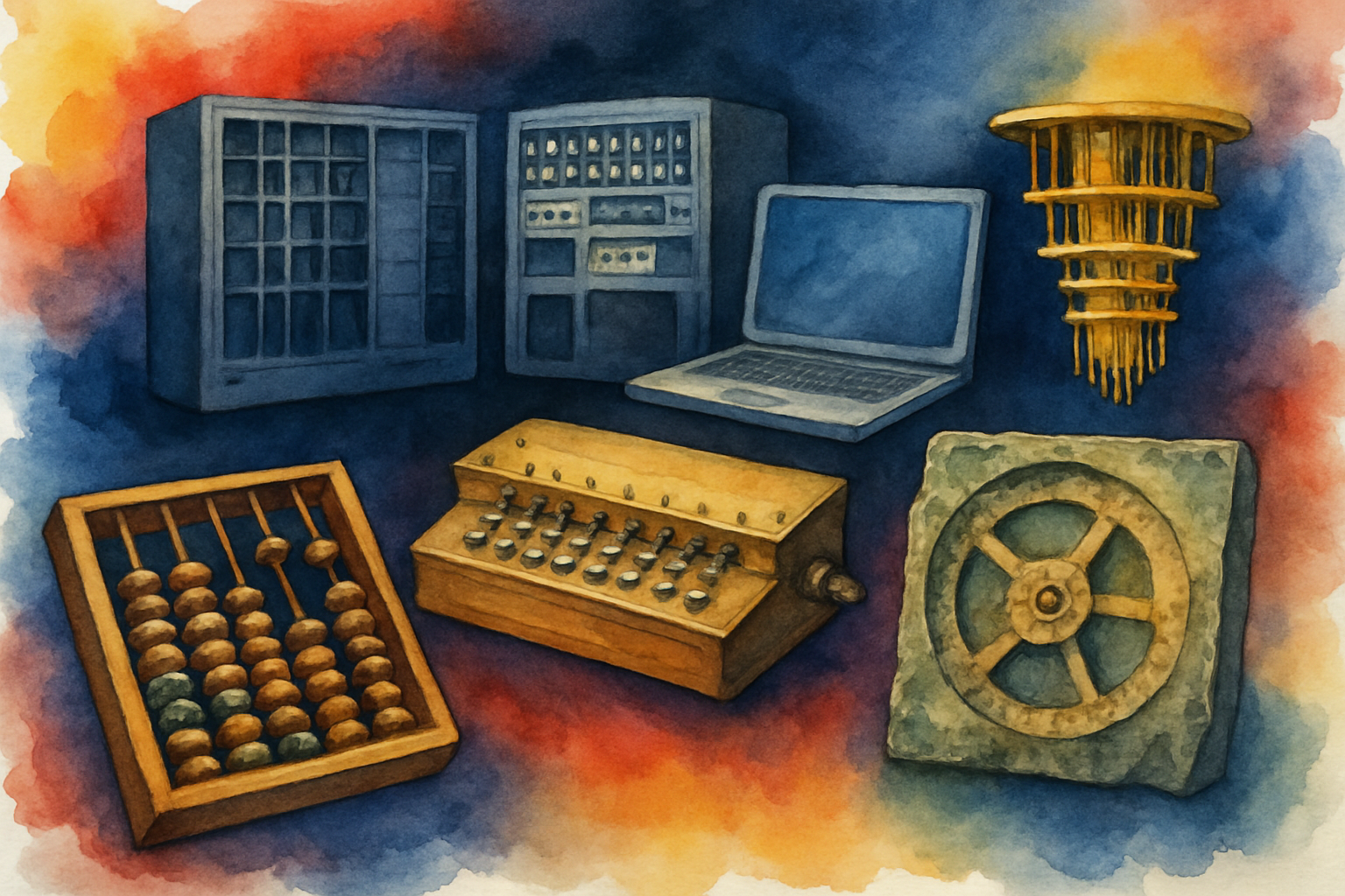 La Evolución de la Informática: De la Antigüedad a la Era de la Inteligencia Artificial