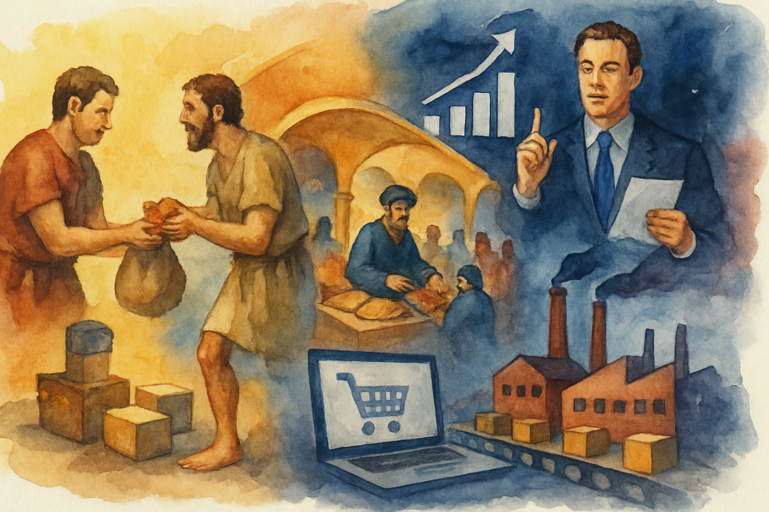 La Evolución del Marketing: Desde el Trueque a la Era Digital
