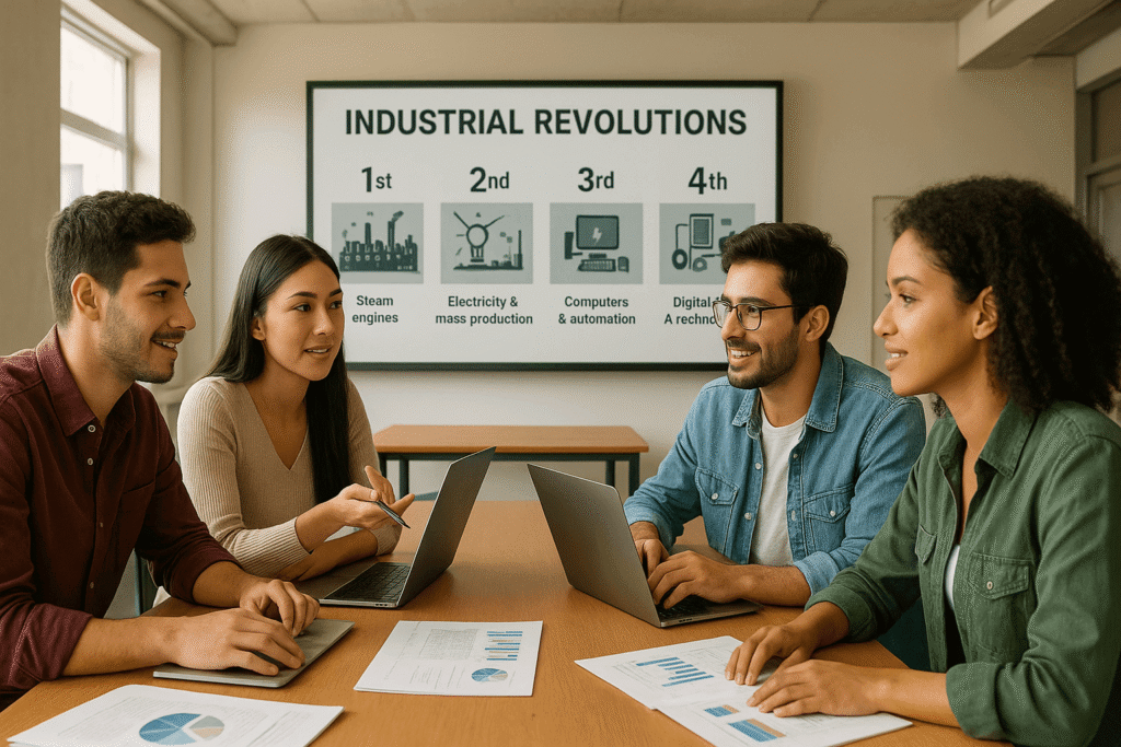 Transformaciones Históricas: Las Revoluciones Industriales y su Impacto
